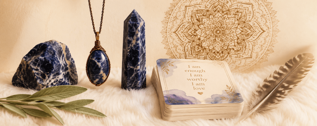 Gentle Healing Properties of Blue Sodalite Crystal for Sensitive Souls