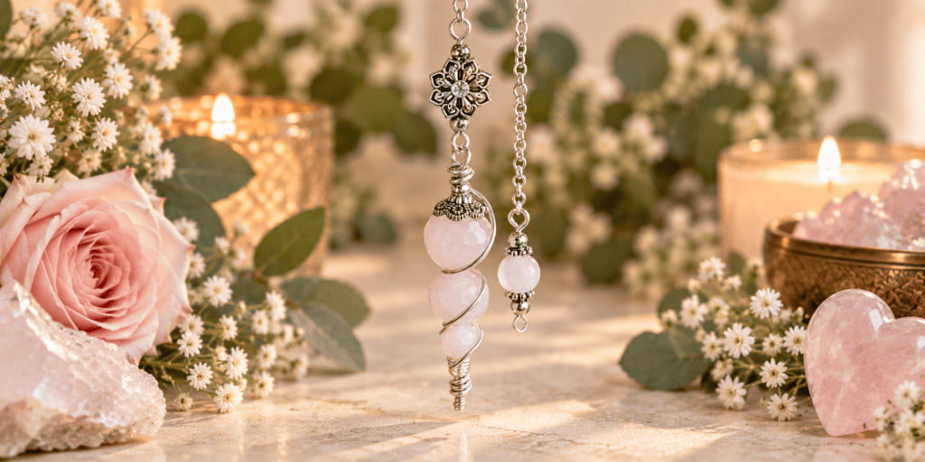 A New Limited-Edition Rose Quartz Pendulum Has Arrived